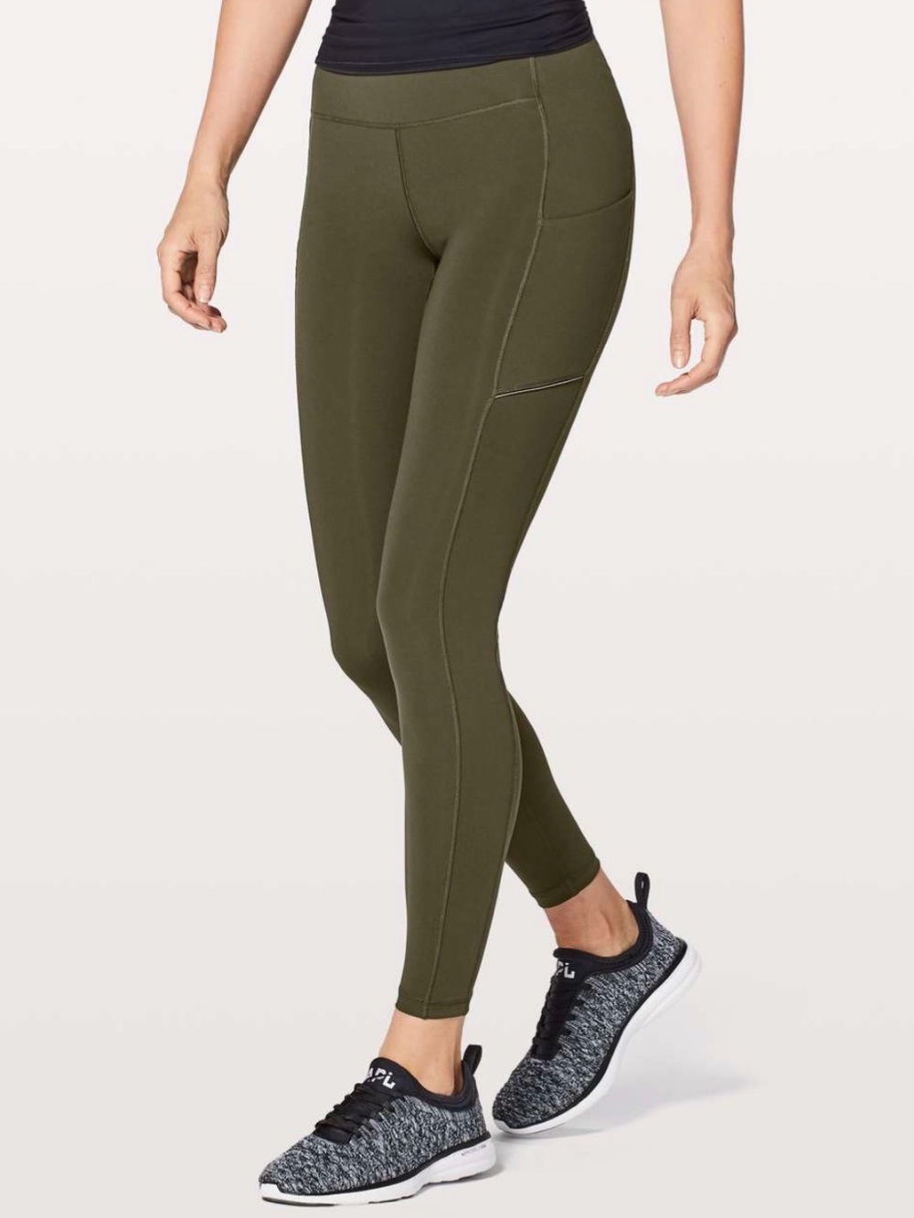 NWT lululemon Speed Up Tight Dark Olive Green Medium-Rise Leggings